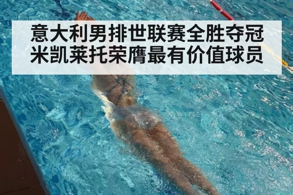 意大利男排世联赛全胜夺冠米凯莱托荣膺最有价值球员